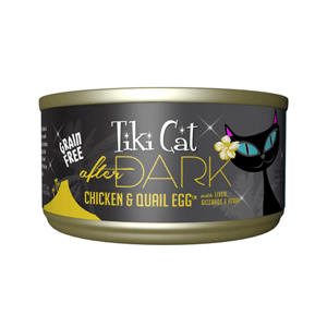 Tiki Cat After Dark Chicken & Quail Canned Cat Food Tiki Cat, After Dark, Chicken, Quail, Canned, Cat Food
